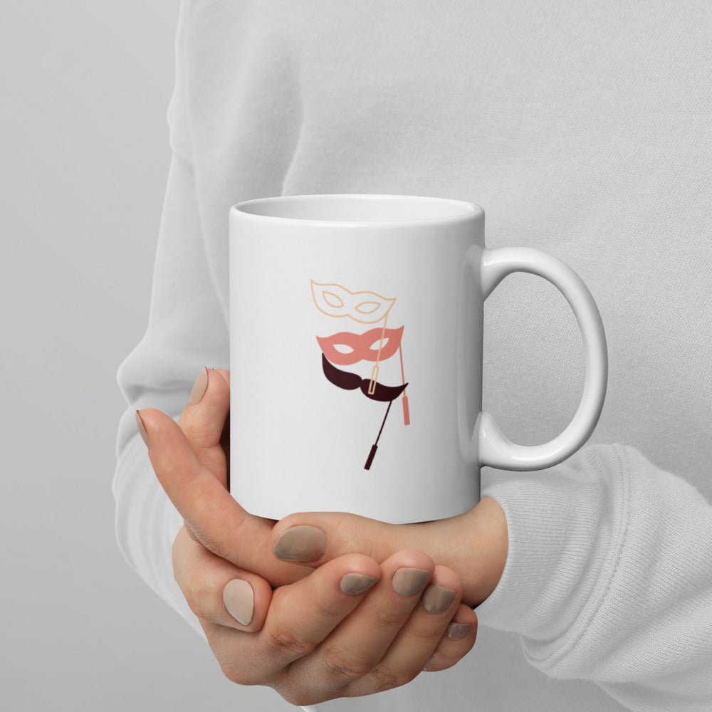 Mysterious Masks Mug