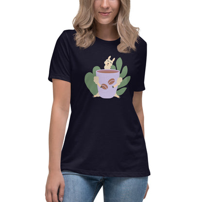 Lamma With Coffee T-shirt